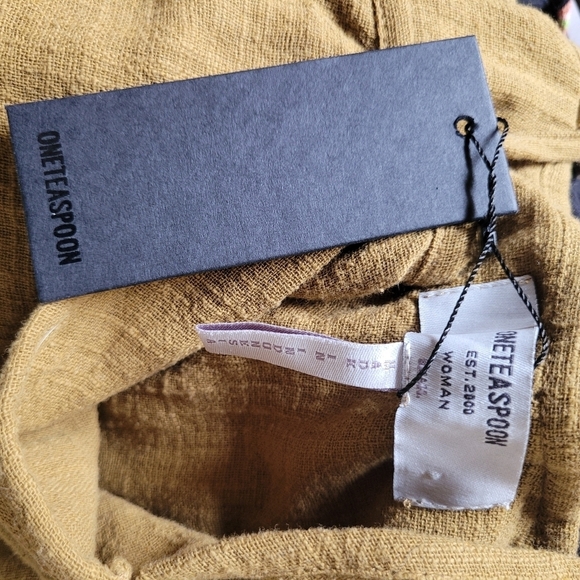 One Teaspoon Olive Oversized Romper - Picture 3 of 4